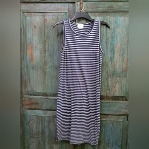 Anthropologie T.La Striped Tank Dress , Size Small